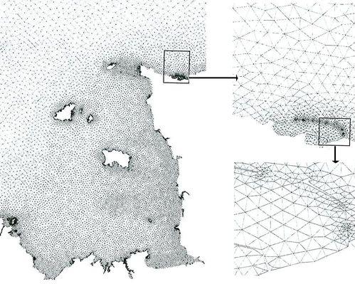 Modélisation numérique : maillage du golfe normand-breton
