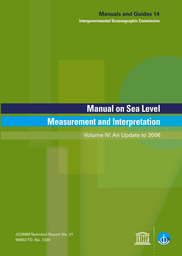 Manual on sea level measurement and interpretation, v. IV: An Update to 2006