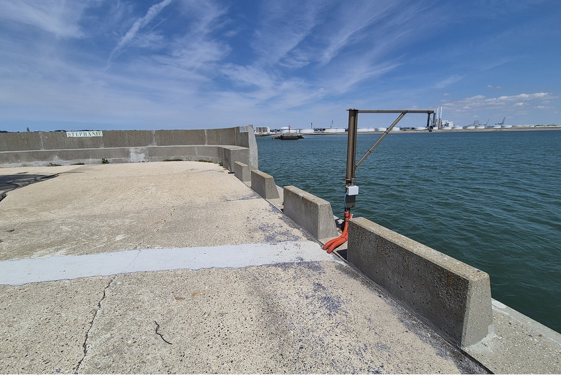 Potence Port 2000 HAROPA Le Havre
