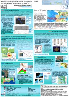 Aléa tsunami pour les côtes françaises  bilan du projet ANR MAREMOTI (2009-2012).