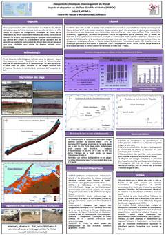 Changements climatiques et aménagement du littoral  impacts et adaptation. Cas de l'axe El-Jadida et Kénitra (Maroc).
