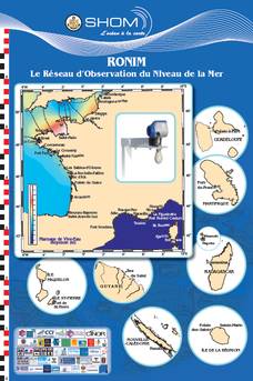 Le Réseau d'Observation du NIveau de la Mer du SHOM.