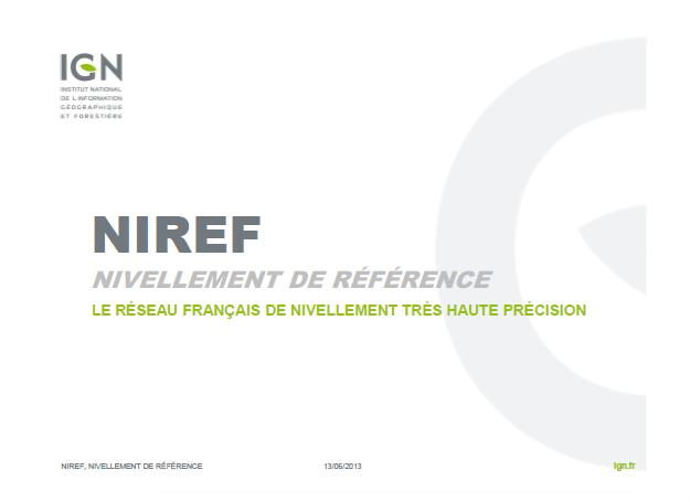 Le réseau de nivellement scientifique français – comparaison à des données marégraphiques