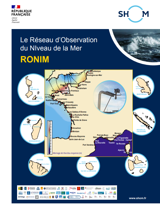 Le réseau d'observation du niveau de la mer Ronim