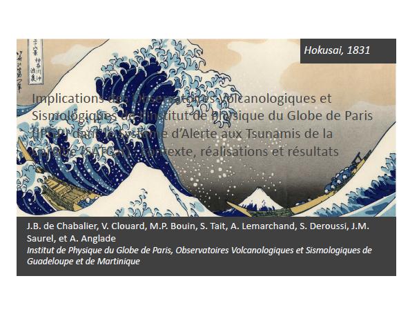 implications des Observatoires Volcanologiques et Sismologiques de l'institut de Physique du Globe de Paris (IPGP) (SATCar)