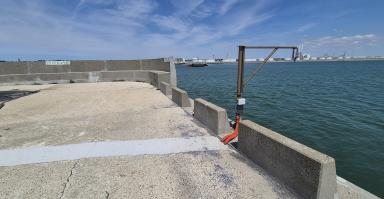 Potence Port 2000 HAROPA Le Havre