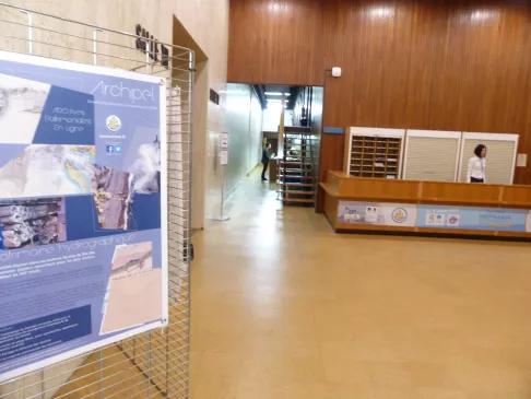 Espace accueil. Crédits Shom, N. Pouvreau