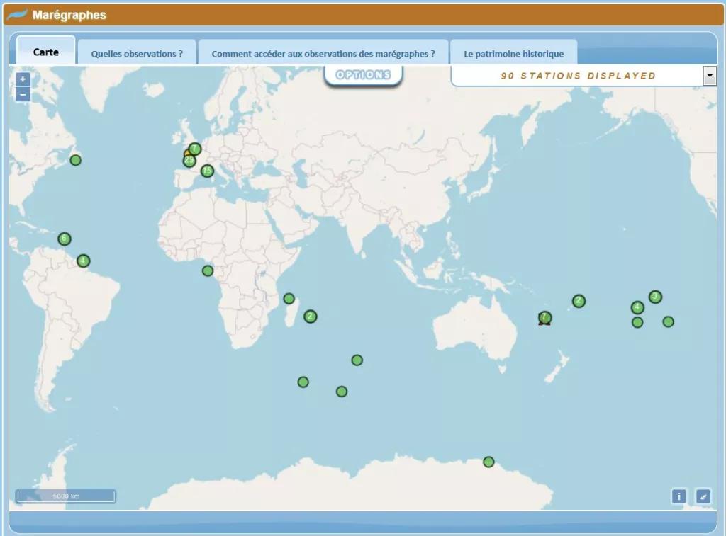 capture du site sonel.org