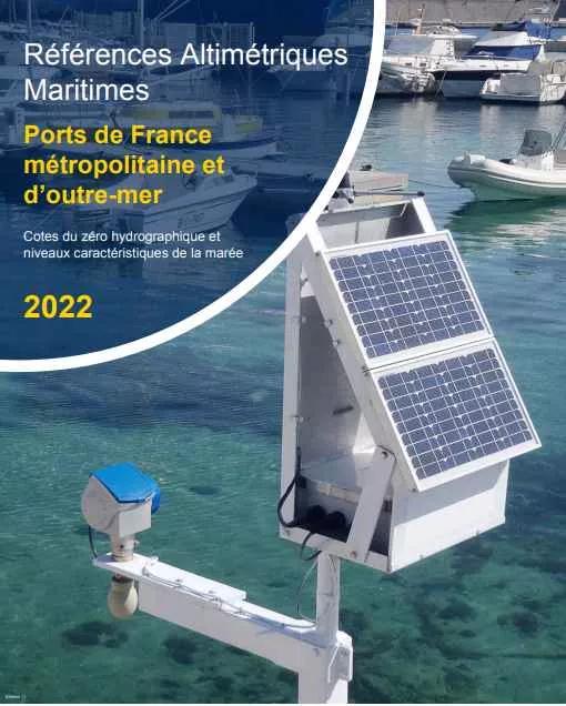 Références altimétriques maritimes 2022